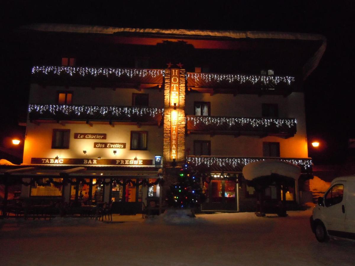 Hotel Du Glacier Des Evettes ボヌヴァル・シュル・アルク エクステリア 写真